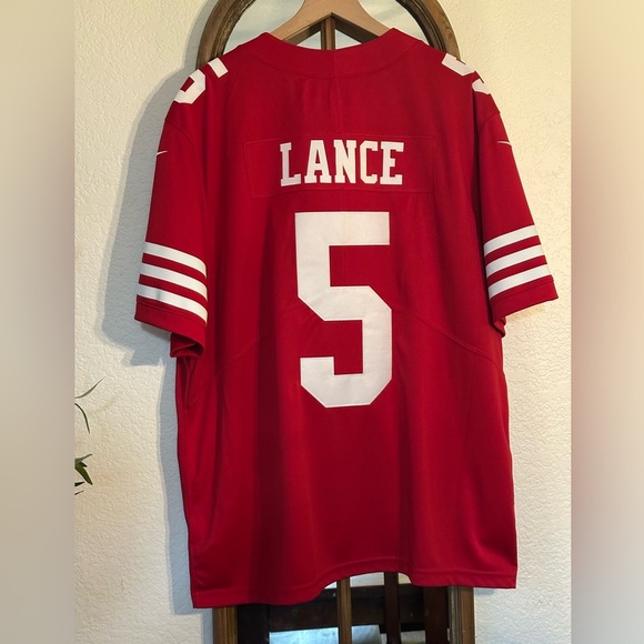 Nike San Francisco 49ers Trey Lance #5 NFL On Field Dri-Fit Jersey XXL - Picture 2 of 7